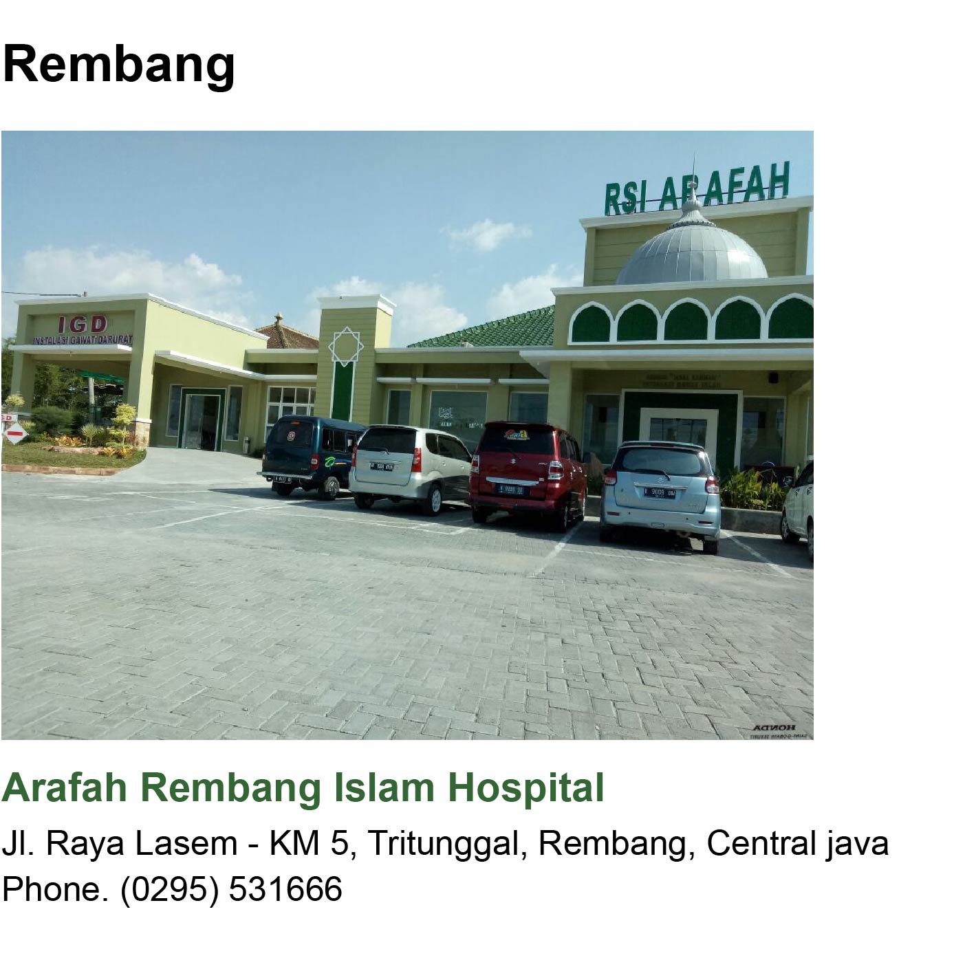 lokasi Rembang