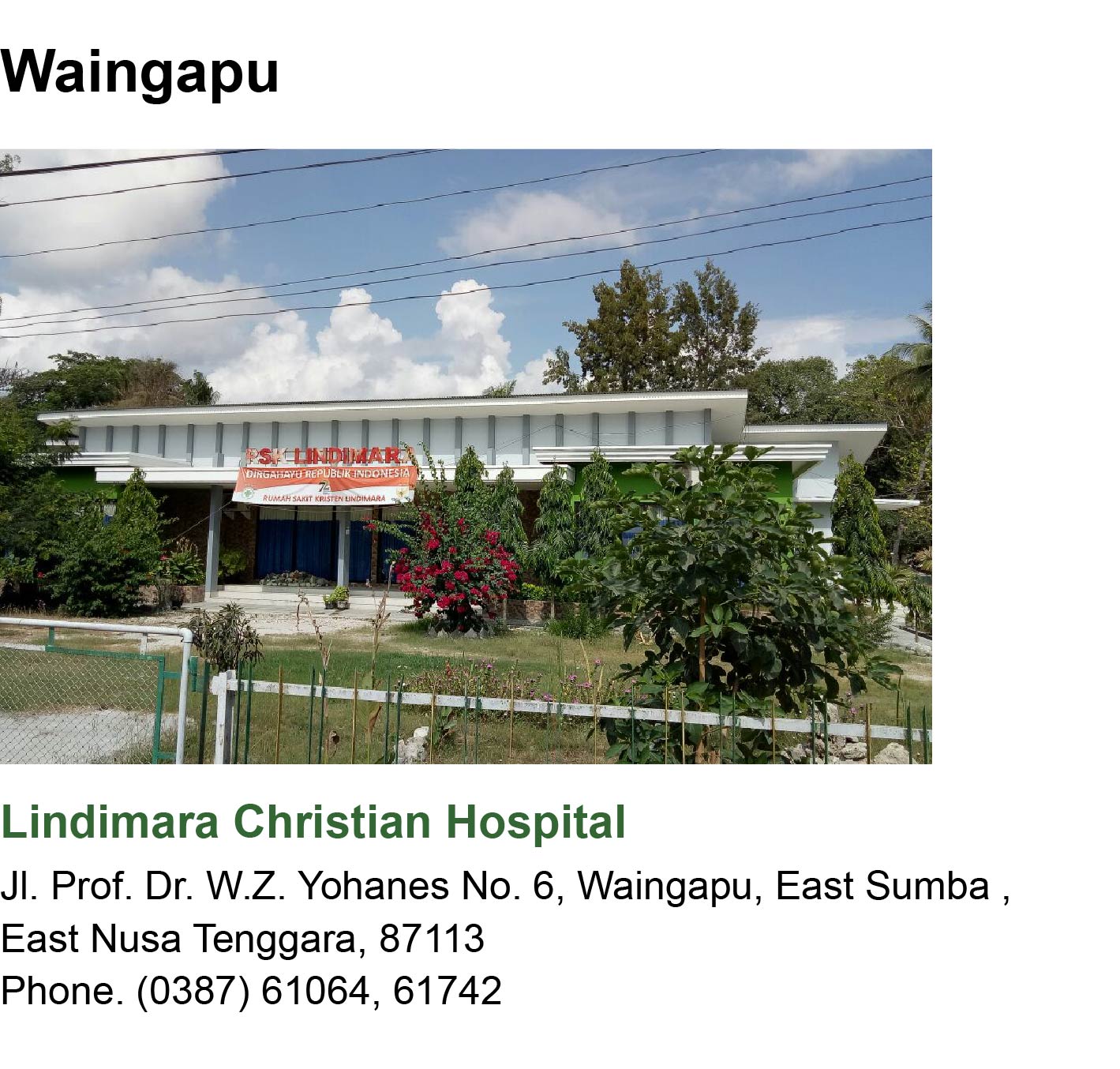 lokasi Waingapu